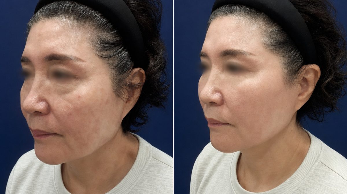 Gouri + Thread Lifting + Juvederm before and after - DR.BAQUO Seoul