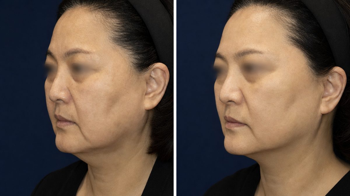 Thread Lifting + ONDA before and after - DR.BAQUO Seoul